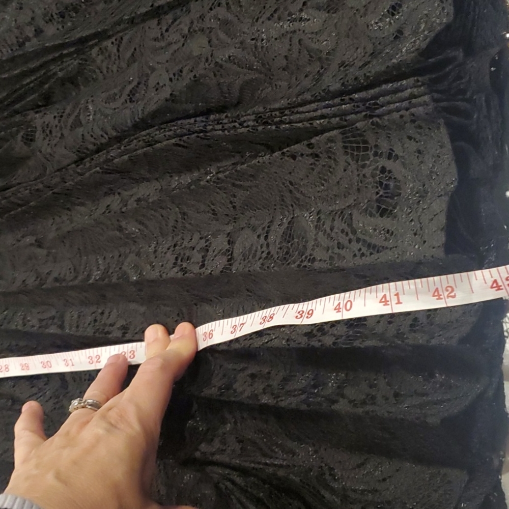 Talbots black lace dress size 14 - Picture 14 of 14